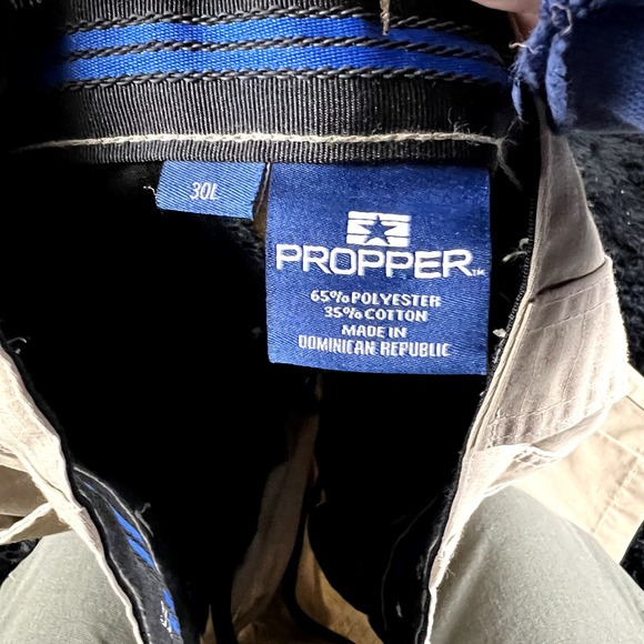 propper double pocket cargo pants cream size 30L - Picture 5 of 5